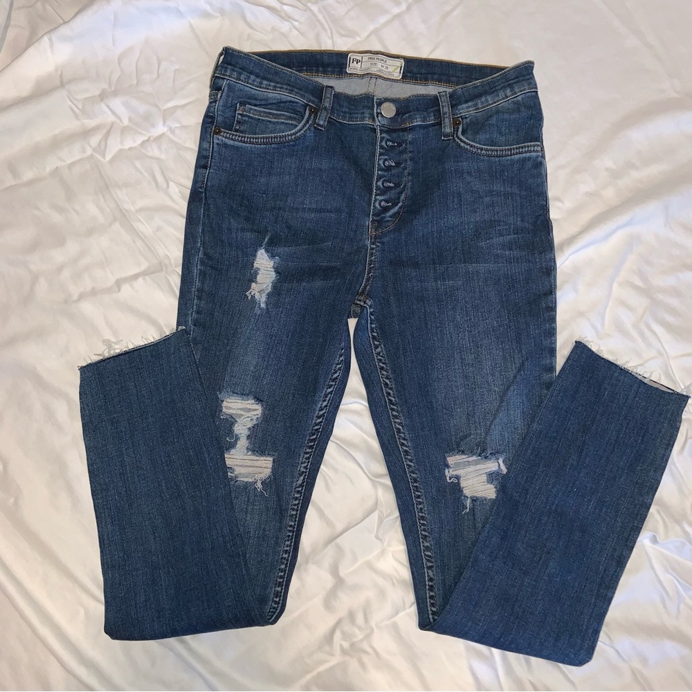 FREE PEOPLE JEANS WOMENS SIZE 28-26